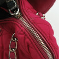 Stitched quiltingPinkNylon/LeatherBR4965173ステッチキルティングピンクナイロン/レザーBR4965173