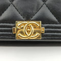BOY CHANELBlacklambskinA8028725927874ボーイシャネルブラックラムスキンA8028725927874