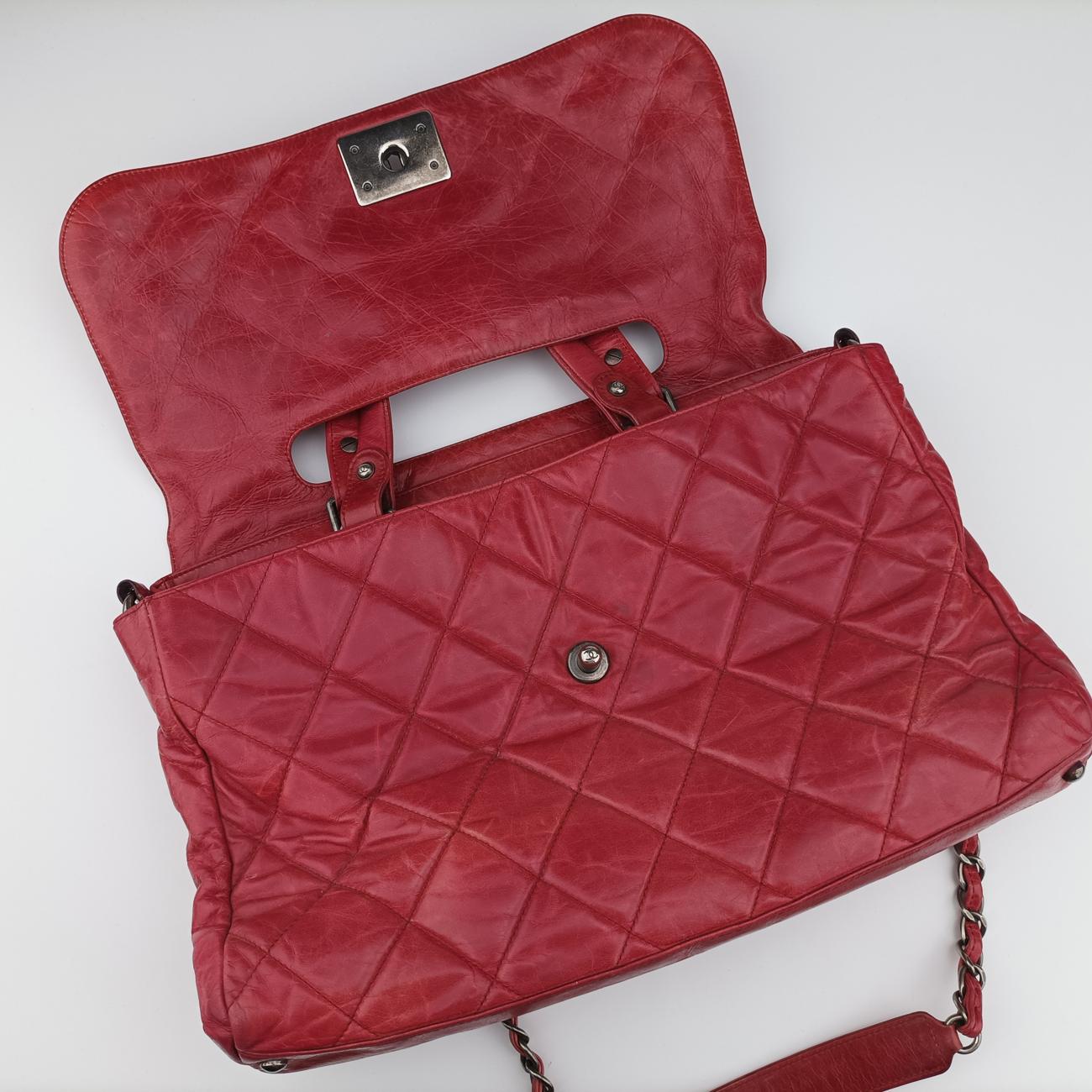 Quilted Boy TopRedLeatherA6692015944517キルティング  ボーイ トップレッドレザーA6692015944517