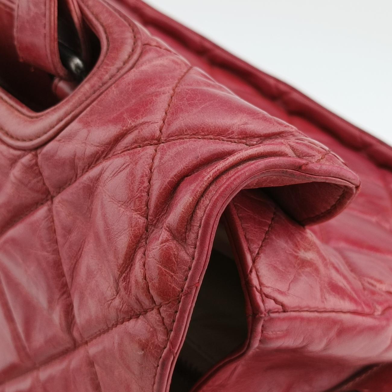 Quilted Boy TopRedLeatherA6692015944517キルティング  ボーイ トップレッドレザーA6692015944517