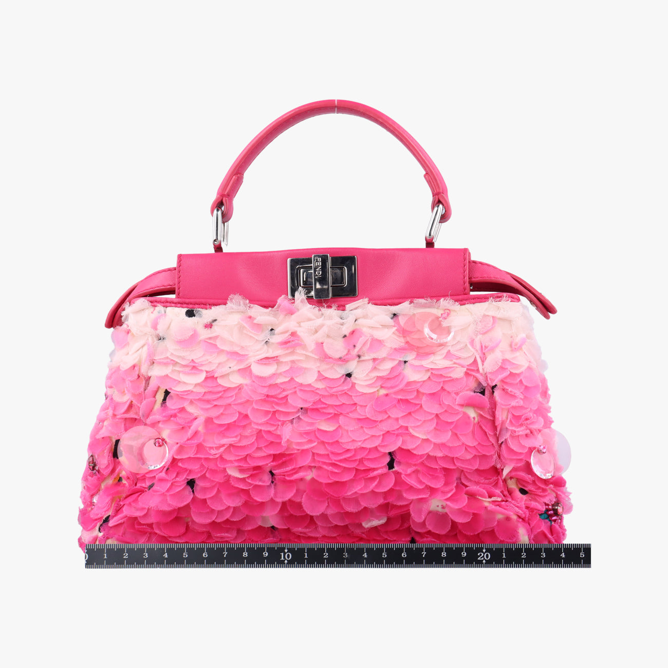 PEEKABOO miniPink×MulticolourFabric x Beads8BN2448BN244.2XQ.158.8007ピーカブー ミニピンク×マルチカラーファブリック×ビーズ8BN2448BN244.2XQ.158.8007