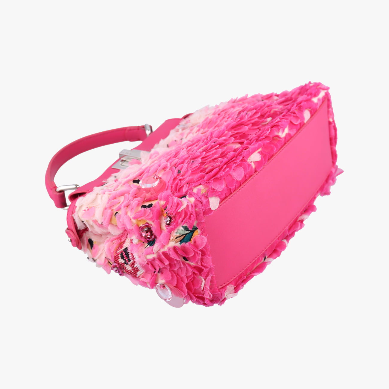 PEEKABOO miniPink×MulticolourFabric x Beads8BN2448BN244.2XQ.158.8007ピーカブー ミニピンク×マルチカラーファブリック×ビーズ8BN2448BN244.2XQ.158.8007