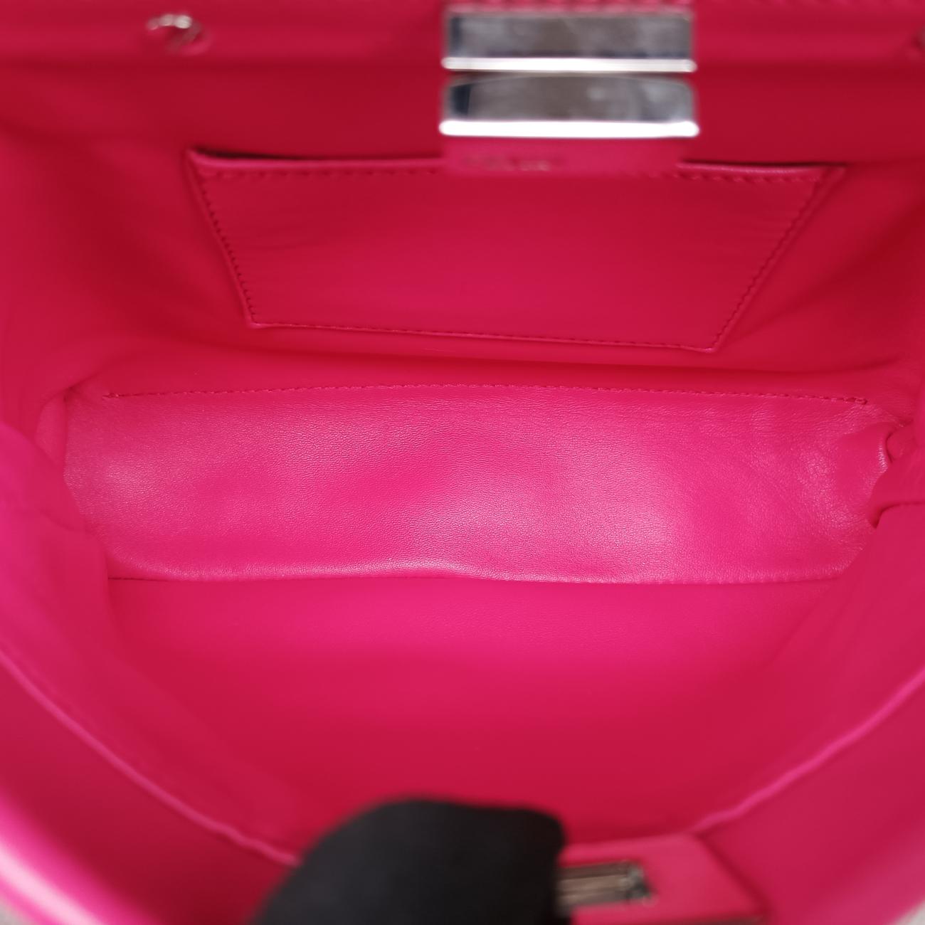 PEEKABOO miniPink×MulticolourFabric x Beads8BN2448BN244.2XQ.158.8007ピーカブー ミニピンク×マルチカラーファブリック×ビーズ8BN2448BN244.2XQ.158.8007