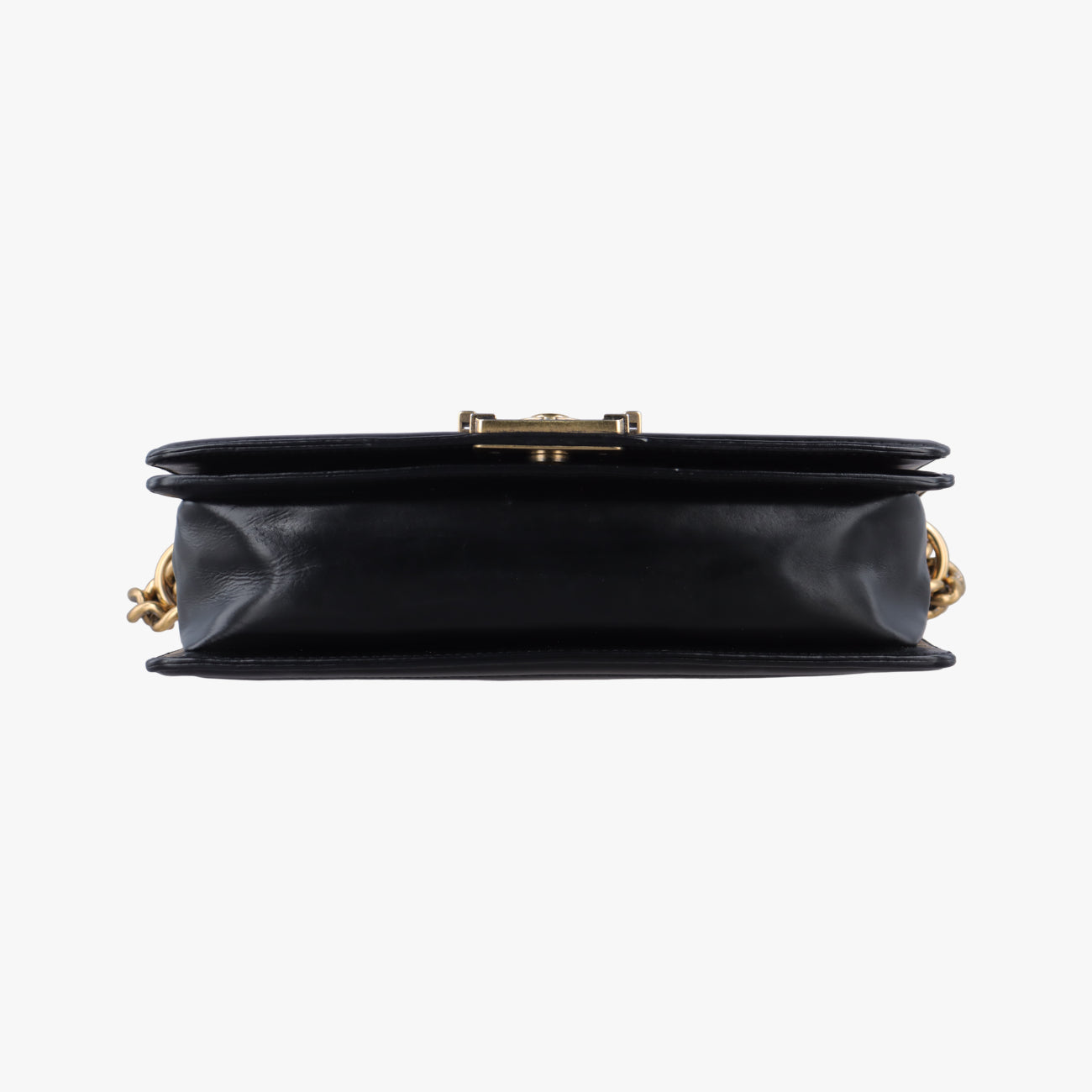 BOY CHANEL Black Leather 15334321ボーイシャネル ブラック レザー A66713 15334321