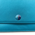 Caviar Wallet Chain Blue Leather A68872 17898763キャビア ウォレット チェーン ブルー レザー A68872 17898763