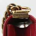 BOY CHANEL Red Leather A66713 15642304ボーイシャネル レッド レザー A66713 15642304