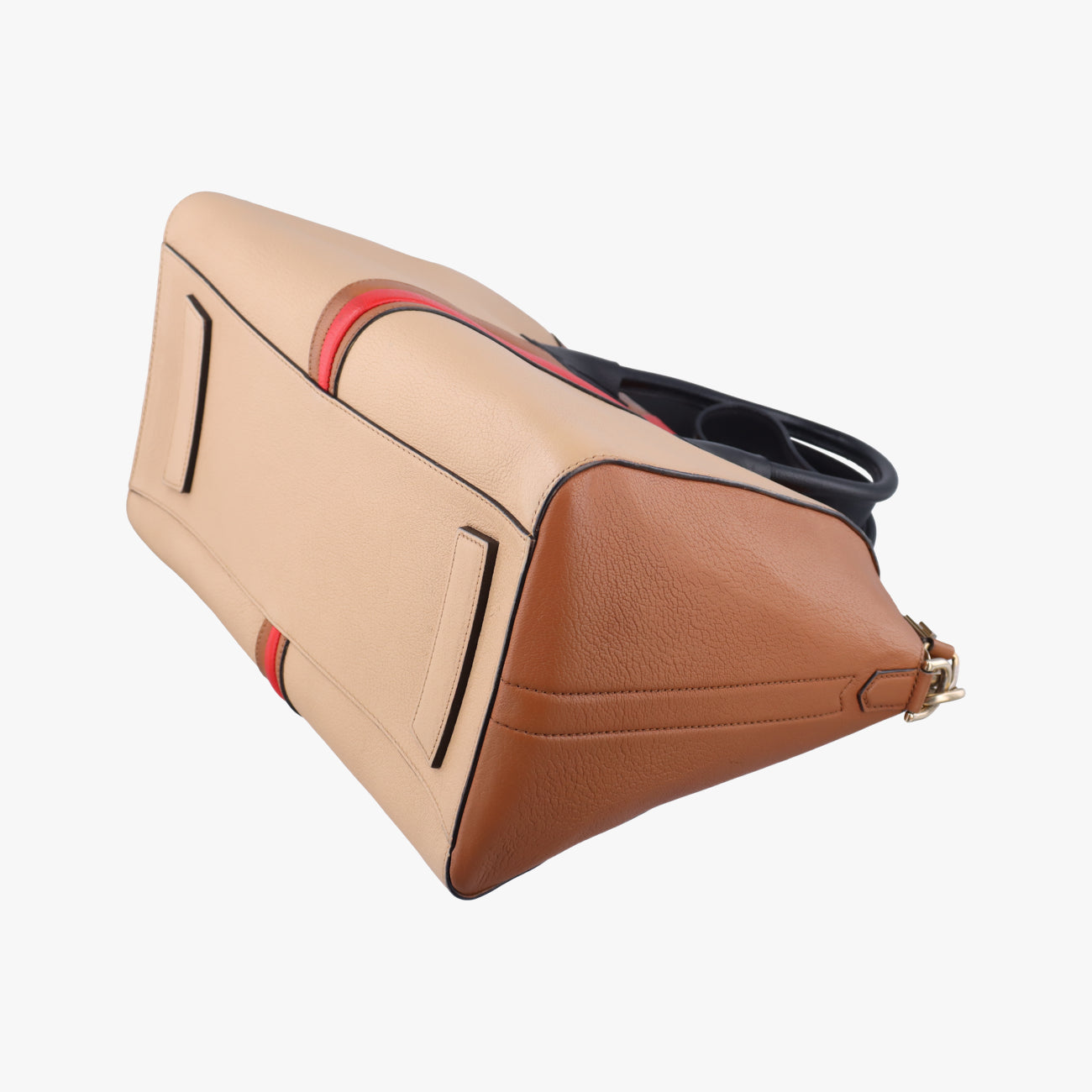 Antigona Red x Brown x Beige Leather 3C0192アンティゴナ レッド×ブラウン×ベージュ レザー 3C0192