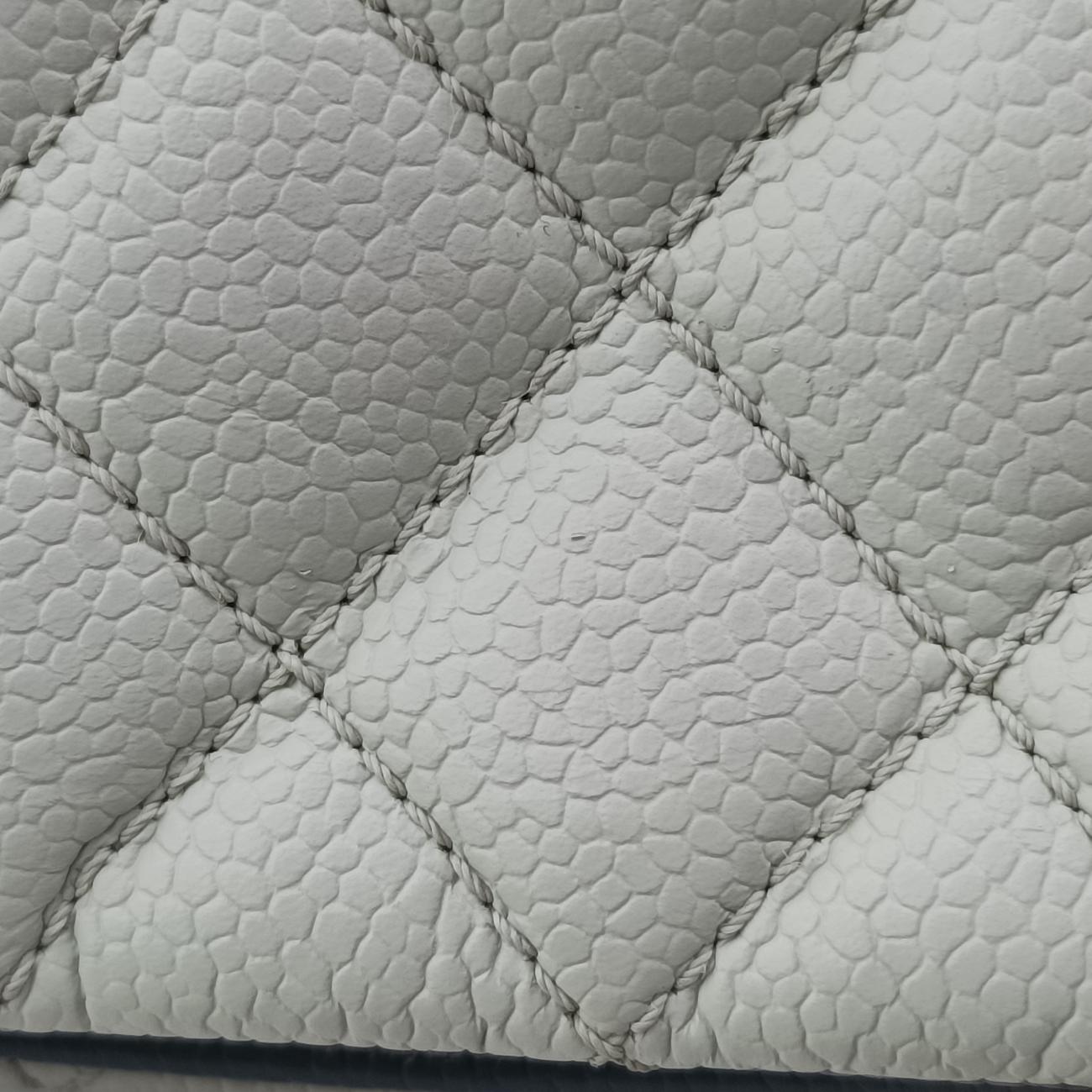 Mademoiselle Bowling White x Blue x Light Green Leather 17737102マドモアゼル ボーリング ホワイト×ブルー×ライトグリーン レザー A67641 17737102