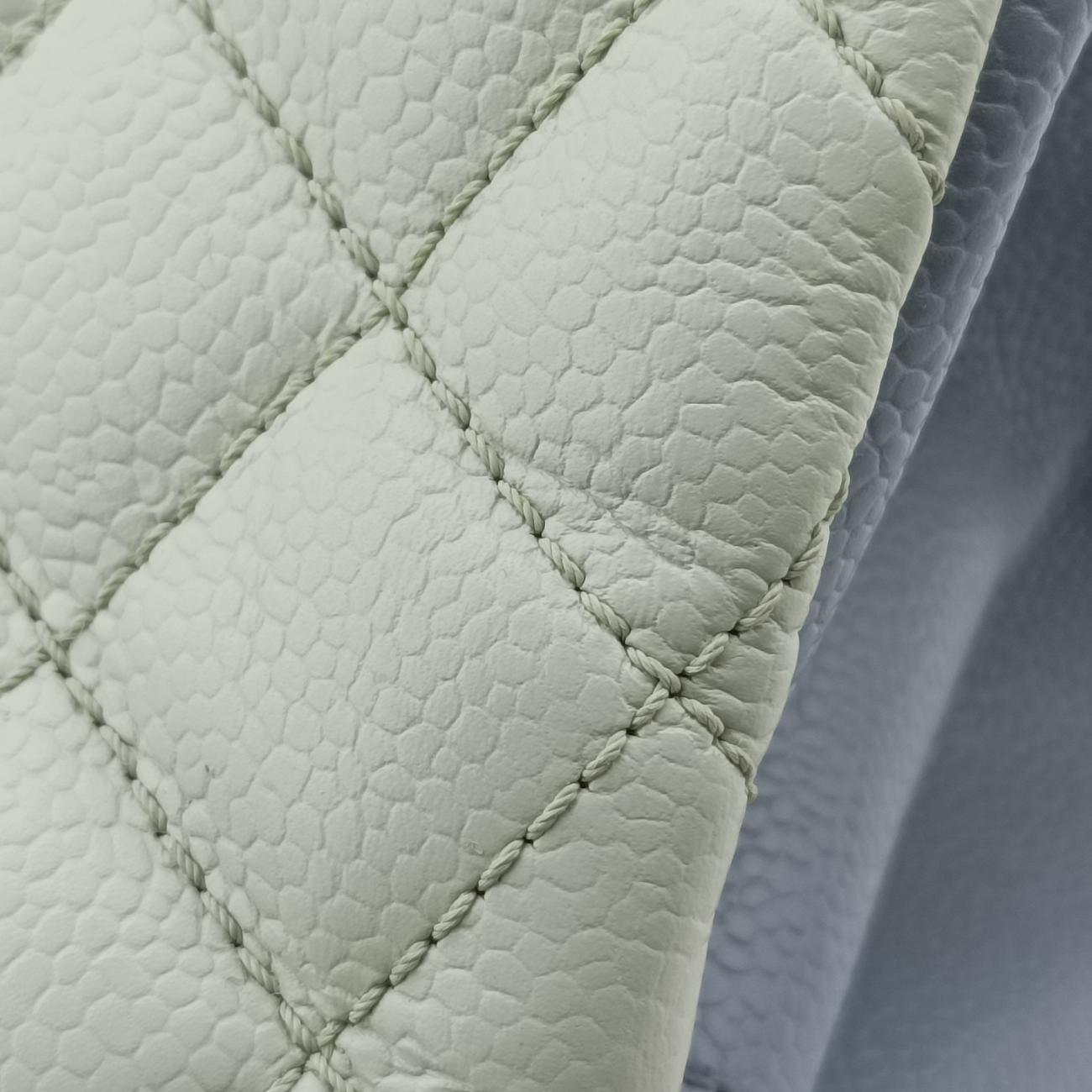 Mademoiselle Bowling White x Blue x Light Green Leather 17737102マドモアゼル ボーリング ホワイト×ブルー×ライトグリーン レザー A67641 17737102