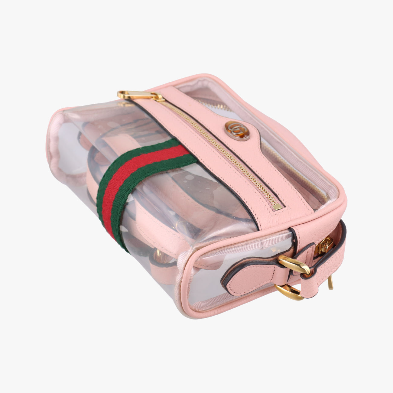 OPHIDIAPink×MulticolourPVC ×Leather517350オフィディアピンク×マルチカラーPVC×レザー517350