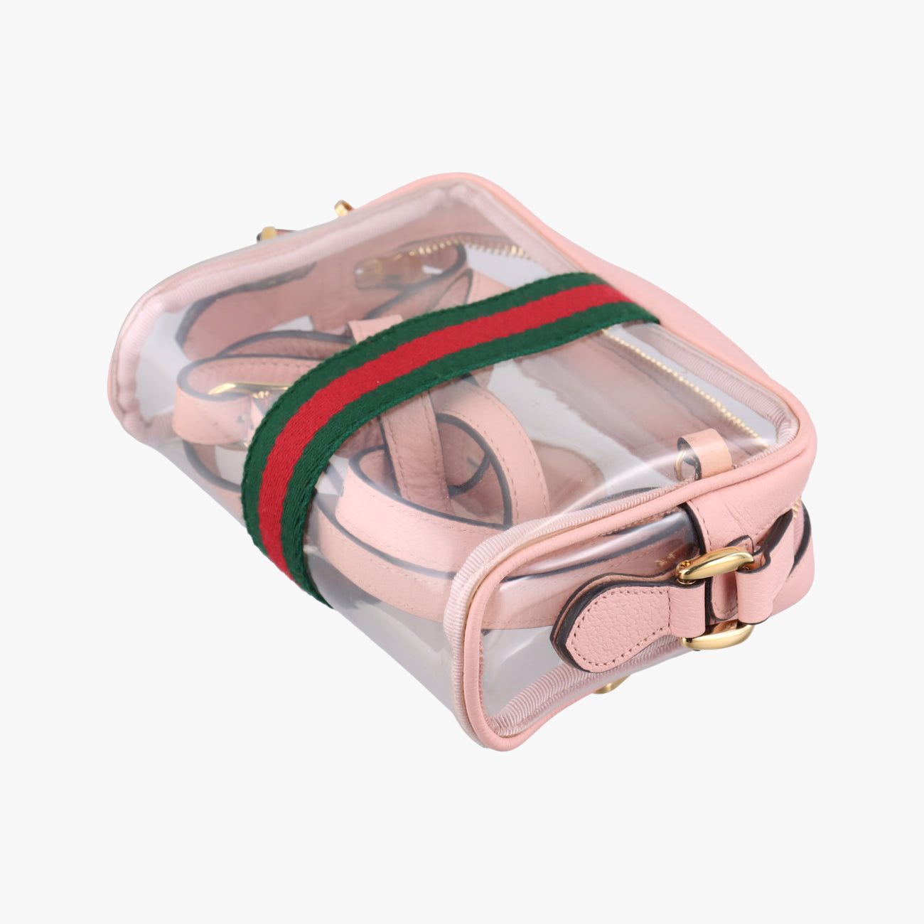 OPHIDIAPink×MulticolourPVC ×Leather517350オフィディアピンク×マルチカラーPVC×レザー517350