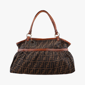 Zucca PrintBrown×Multicolourcanvas8BH1862373-8BH186-ZY4-089ズッカ プリントブラウン×マルチカラーキャンバス8BH1862373-8BH186-ZY4-089