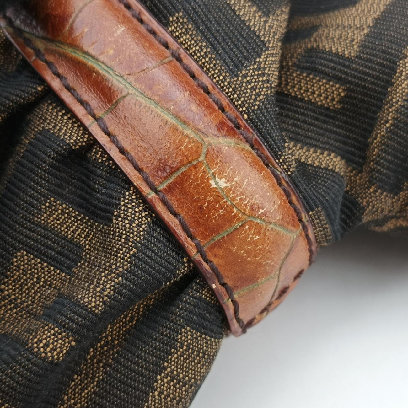 Zucca PrintBrown×Multicolourcanvas8BH1862373-8BH186-ZY4-089ズッカ プリントブラウン×マルチカラーキャンバス8BH1862373-8BH186-ZY4-089