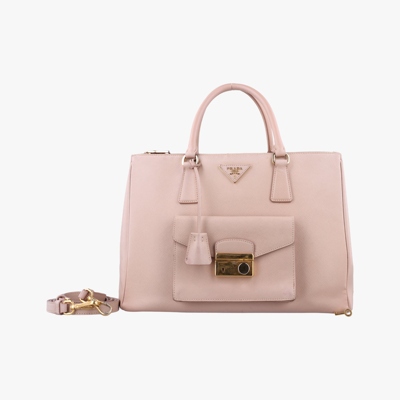 Galleria Pink SAFFIANO　Leather BN2674 7 Oガレリア ピンク サフィアーノレザー BN2674 7 O
