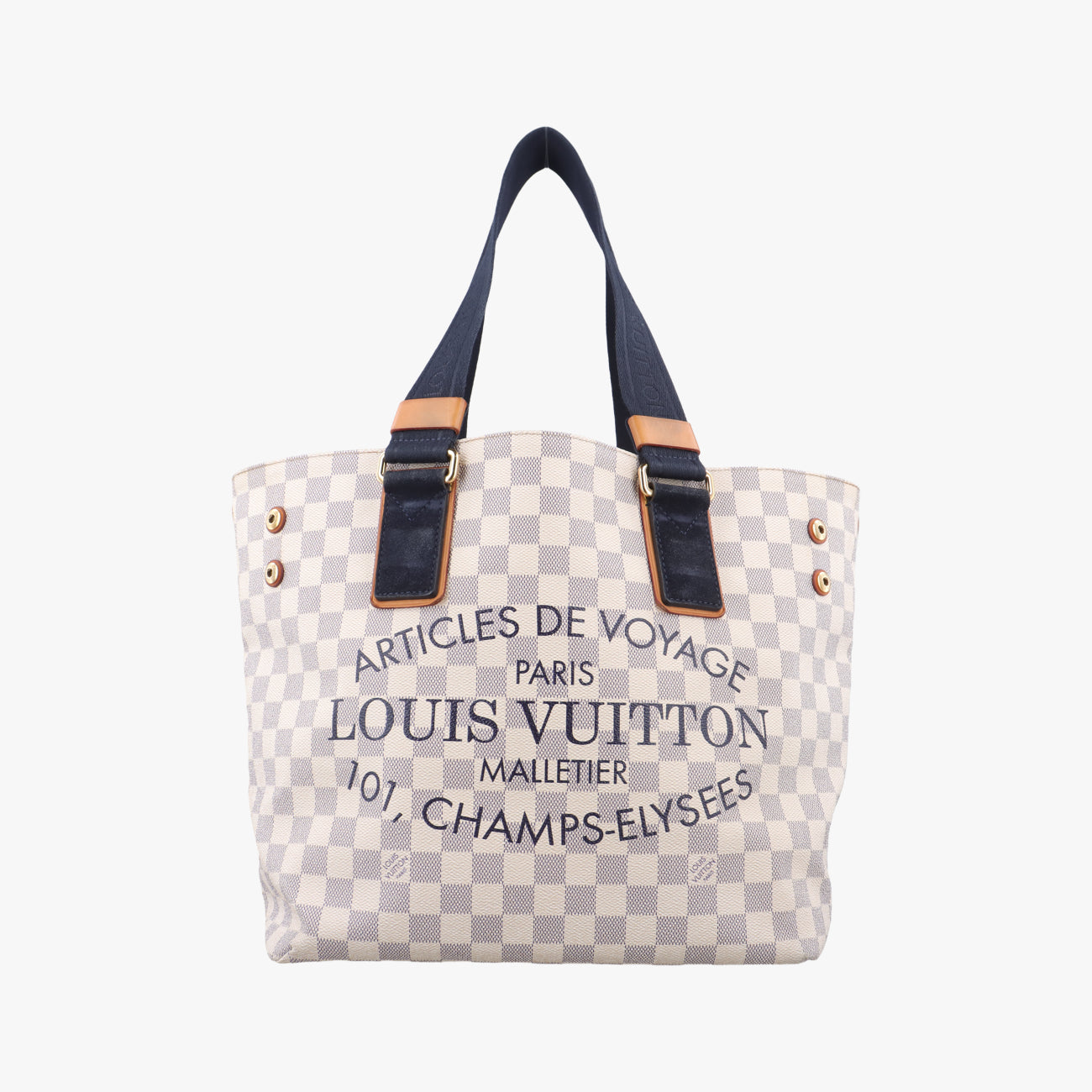 Plein Soleil Cabas PM AZUR Damier Canvas N41179 DU0122プランソレイユ カバPM アズール ダミエキャンバス N41179 DU0122