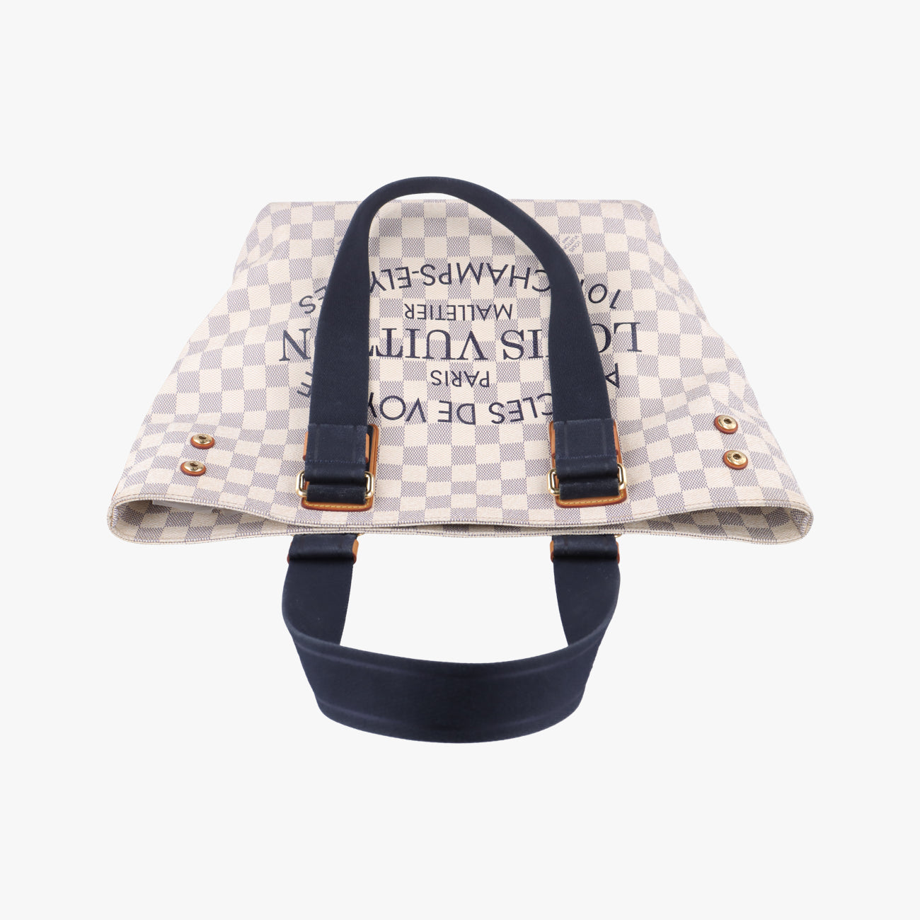 Plein Soleil Cabas PM AZUR Damier Canvas N41179 DU0122プランソレイユ カバPM アズール ダミエキャンバス N41179 DU0122