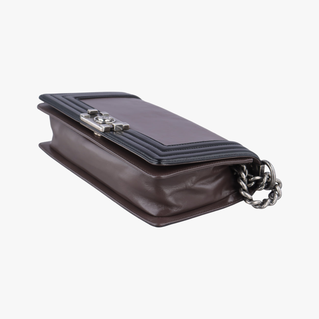 BOY CHANEL Black×Brown Leather A66713 15337426ボーイシャネル ブラック×ブラウン レザー A66713 15337426