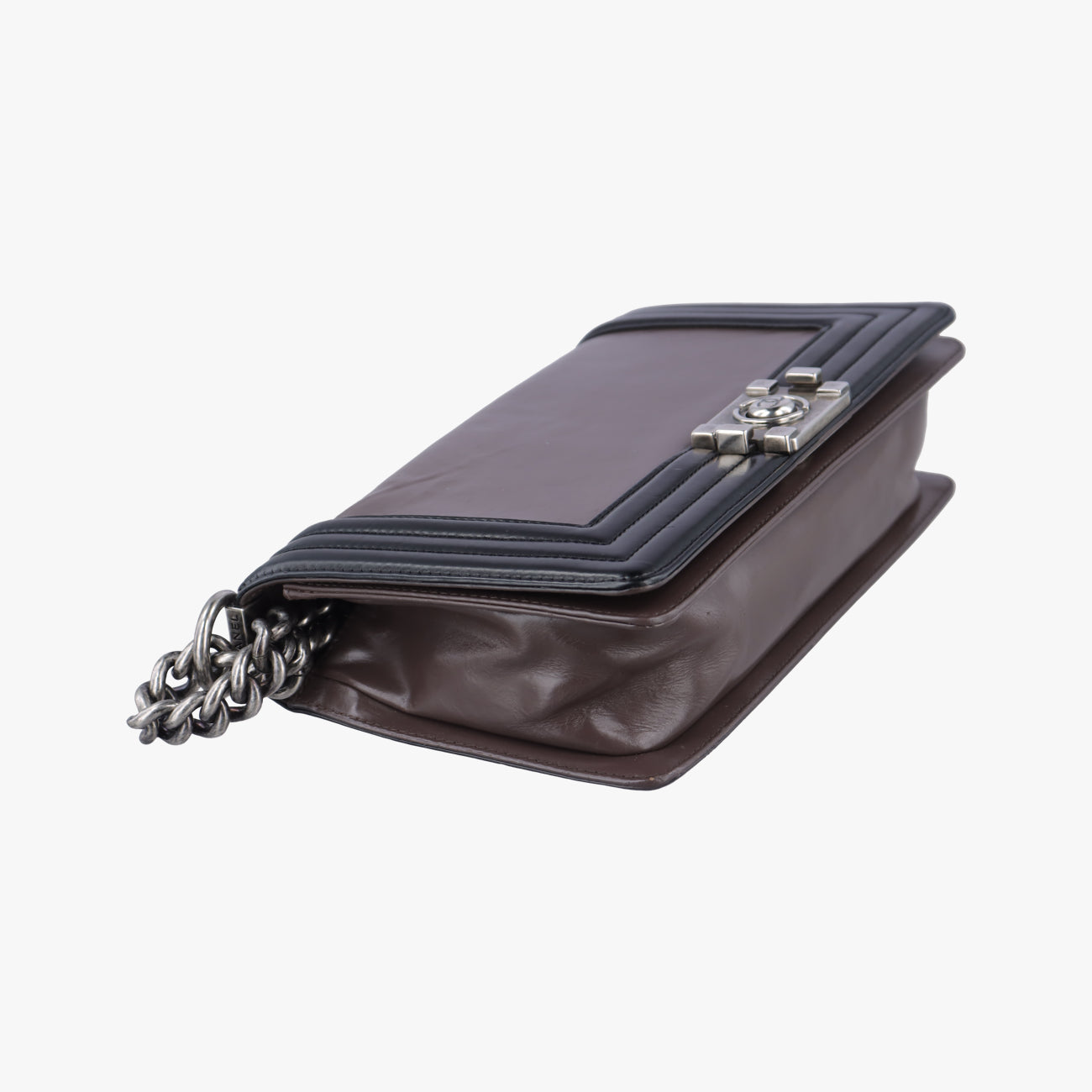 BOY CHANEL Black×Brown Leather A66713 15337426ボーイシャネル ブラック×ブラウン レザー A66713 15337426