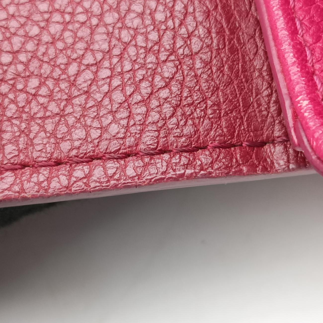 Lockme 2Pink×BurgundyleatherDU4165ロックミーIIピンク×ワインレッドレザーDU4165