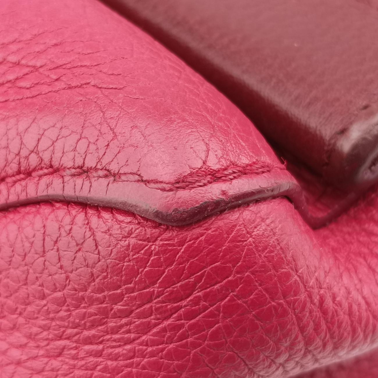 Lockme 2Pink×BurgundyleatherDU4165ロックミーIIピンク×ワインレッドレザーDU4165