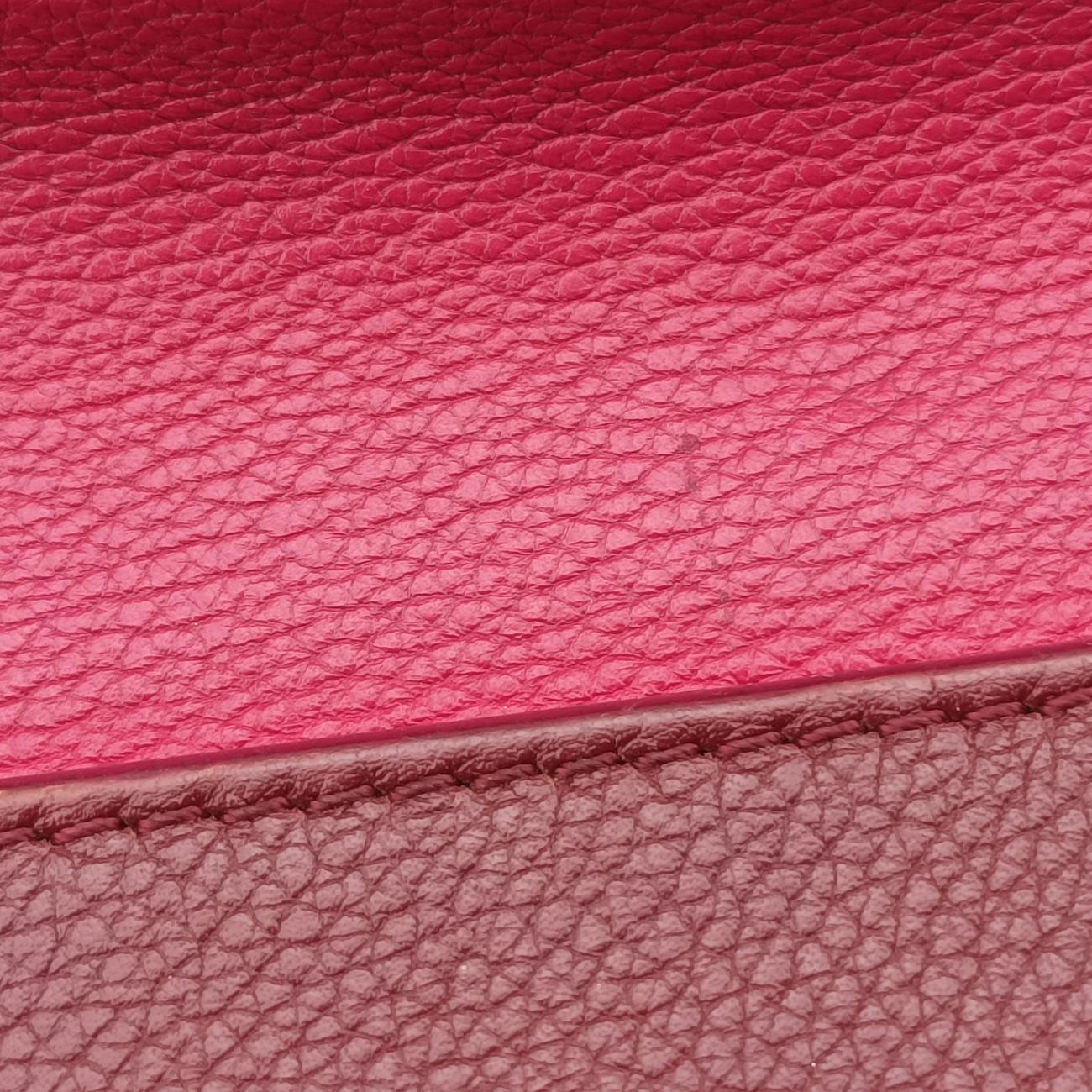 Lockme 2Pink×BurgundyleatherDU4165ロックミーIIピンク×ワインレッドレザーDU4165