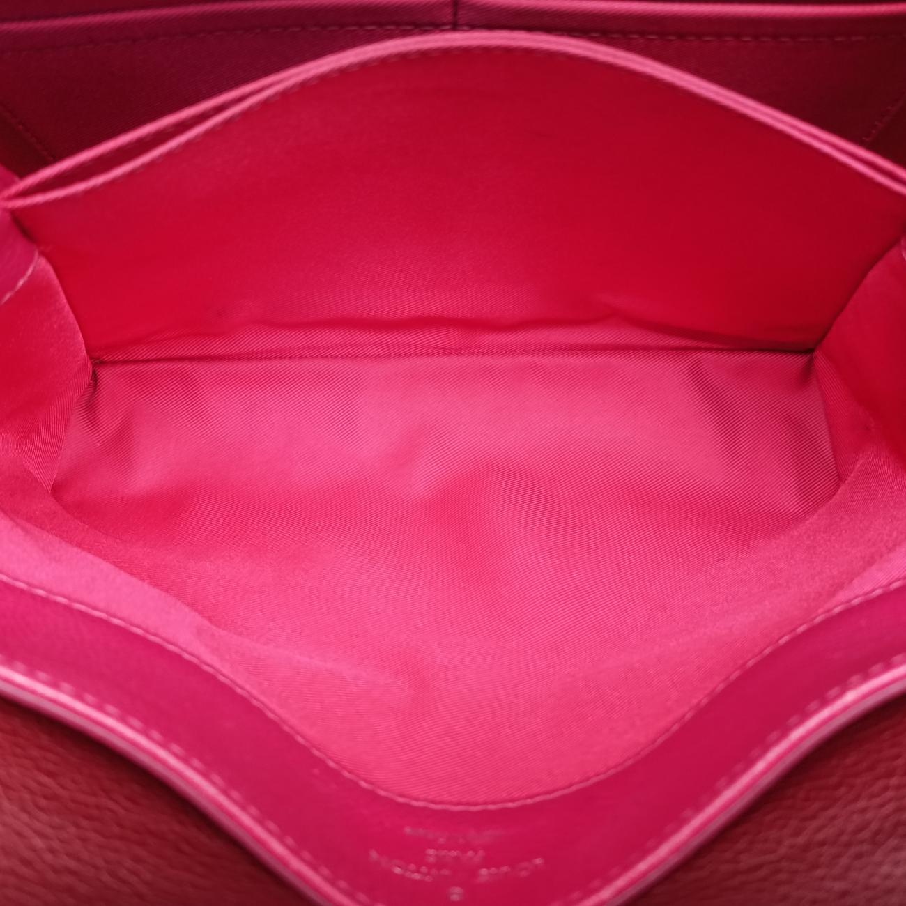 Lockme 2Pink×BurgundyleatherDU4165ロックミーIIピンク×ワインレッドレザーDU4165