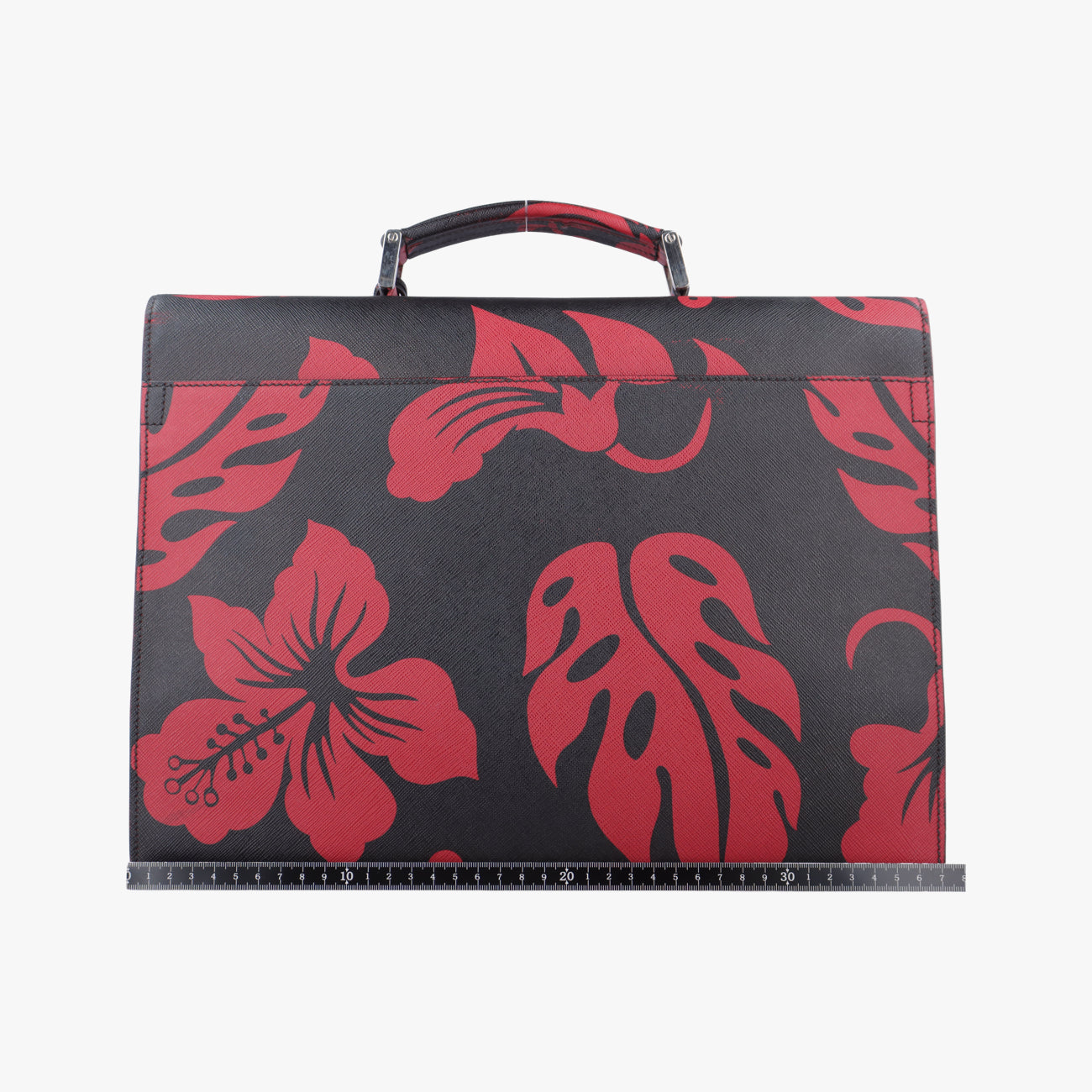 Hibiscus Sound RossoRed×BlackSaffiano  leather134ハイビスカスサウンドロッソレッド×ブラックサフィアーノレザー134