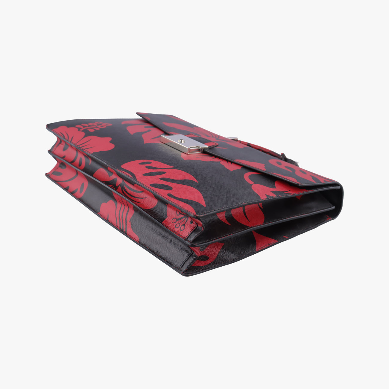 Hibiscus Sound RossoRed×BlackSaffiano  leather134ハイビスカスサウンドロッソレッド×ブラックサフィアーノレザー134