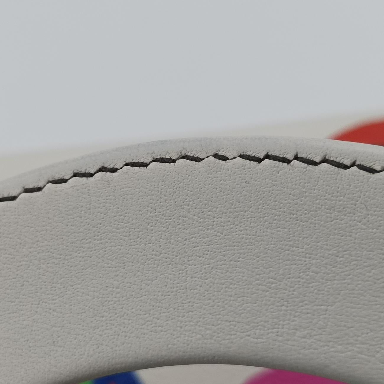 Niki de Saint Phalle Lady Dior White×multicolor Leather 04-MA-1127ニキ ドゥ サンファル レディ ディオール ホワイト×マルチカラー レザー 04-MA-1127