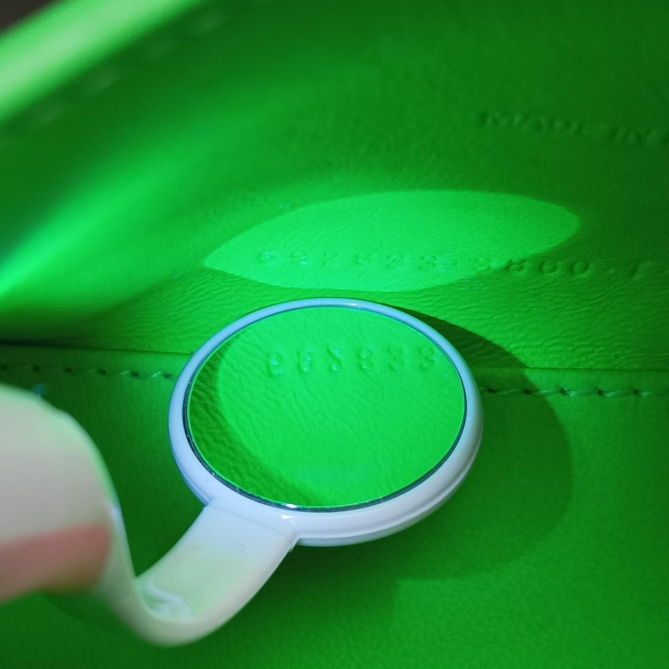 Hourglass Green×Black Leather 592833.3860.T.535269アワーグラス グリーン×ブラック レザー 592833.3860.T.535269