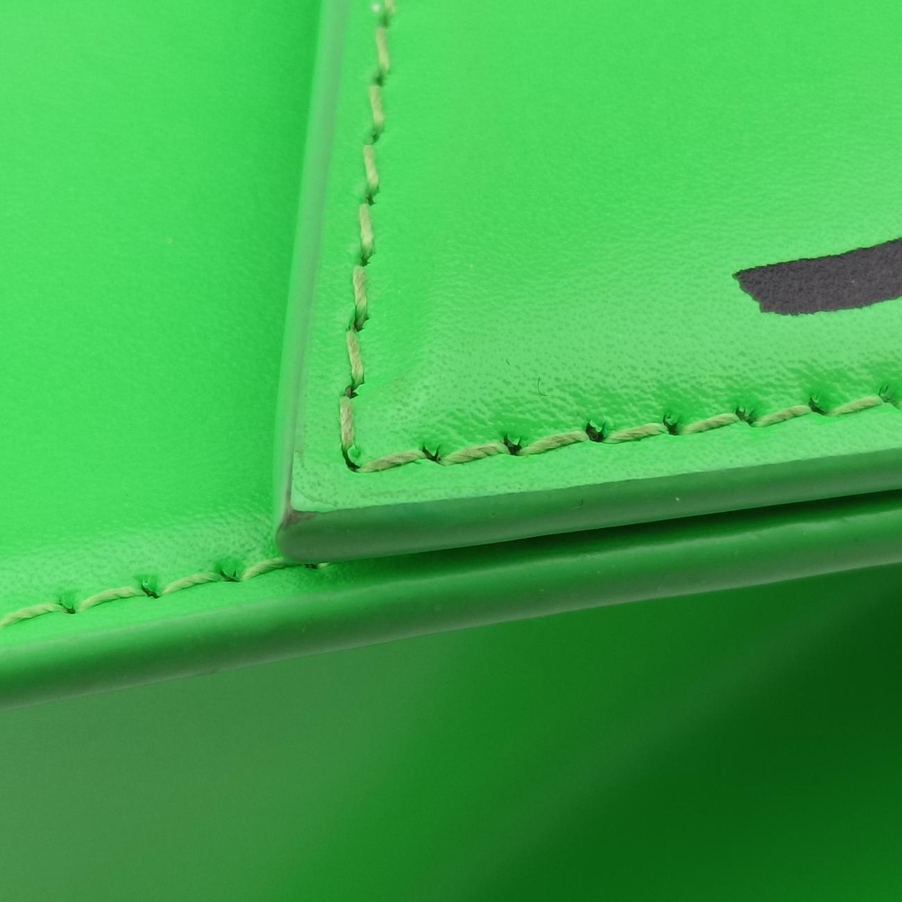 Hourglass Green×Black Leather 592833.3860.T.535269アワーグラス グリーン×ブラック レザー 592833.3860.T.535269