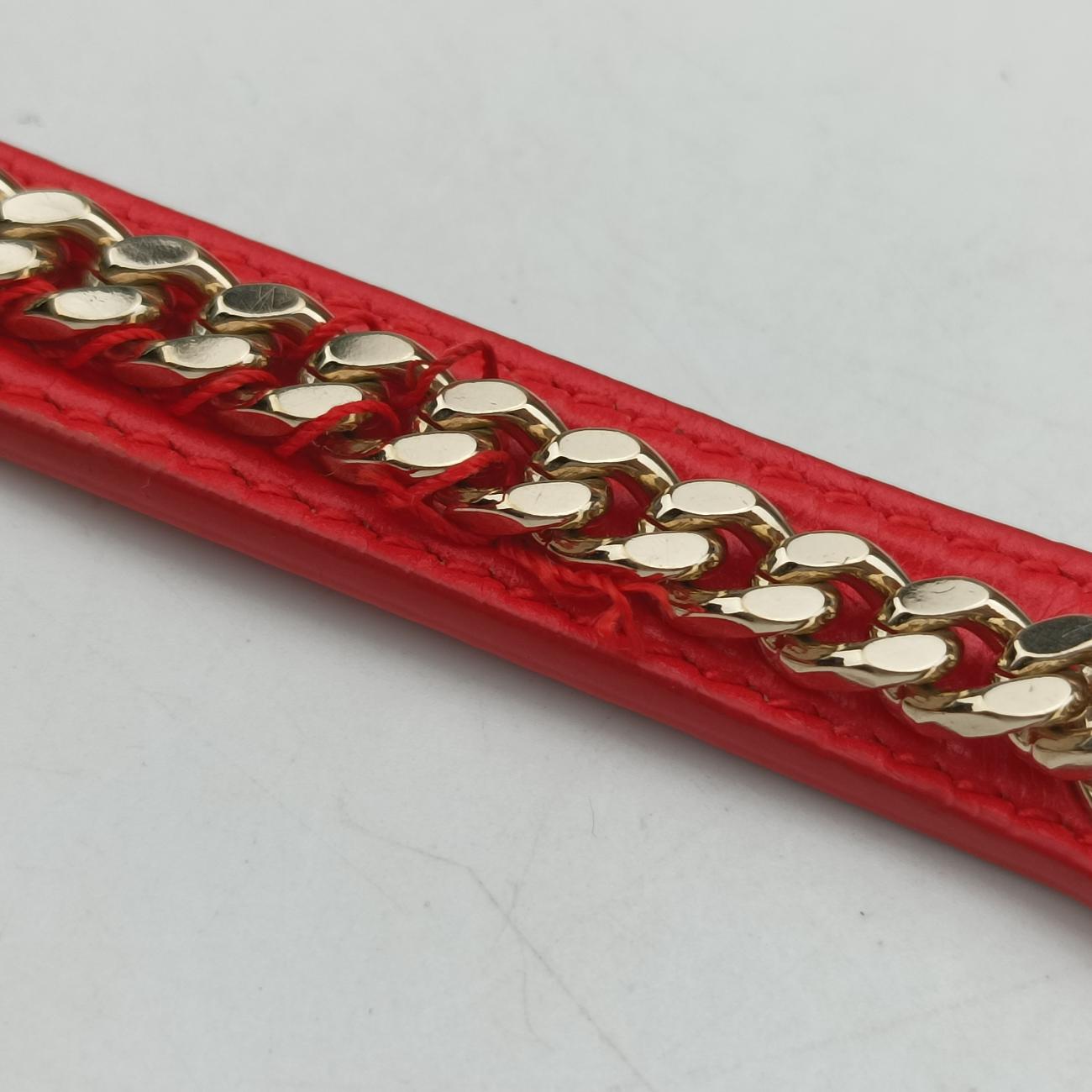 Mini Sequin Lady Dior Red×Multicolour Leather 18-MA-1126ミニ スパンコール　レディ ディオール レッド×マルチカラー レザー 18-MA-1126