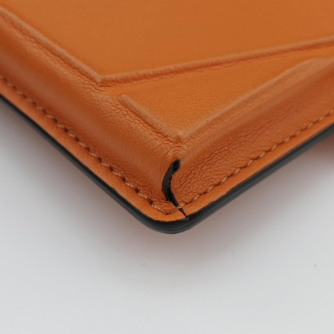 Mini Century Phone Case Orange Leather 8BS026-A5DY-193-0189バスティーン ミニ センチュリー フォンケース オレンジ レザー 8BS026 8BS026-A5DY-193-0189