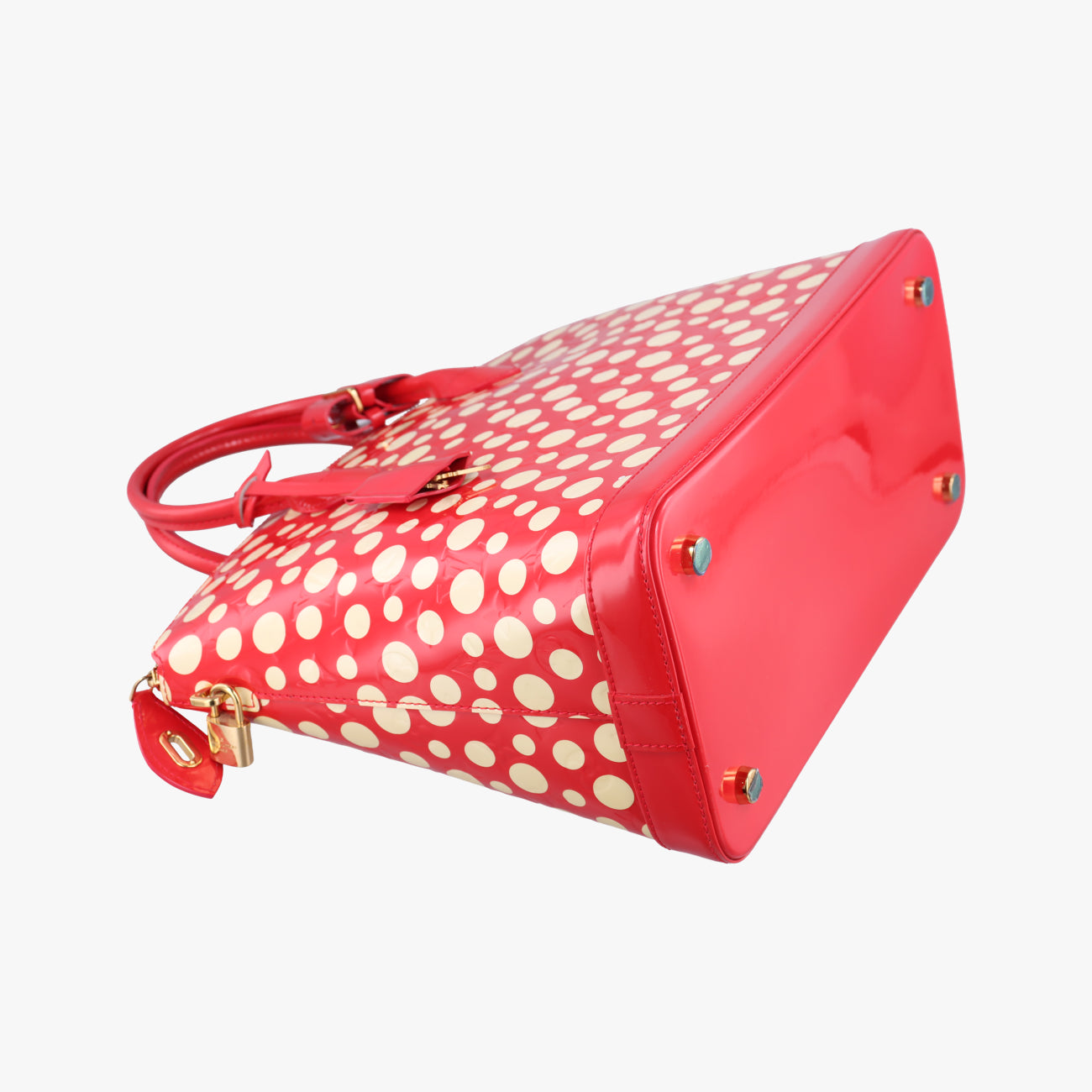 Lockit MM ROUGE×white Vernis M91423 FL1172ロックイットMM ルージュ×ホワイト ヴェルニ M91423 FL1172