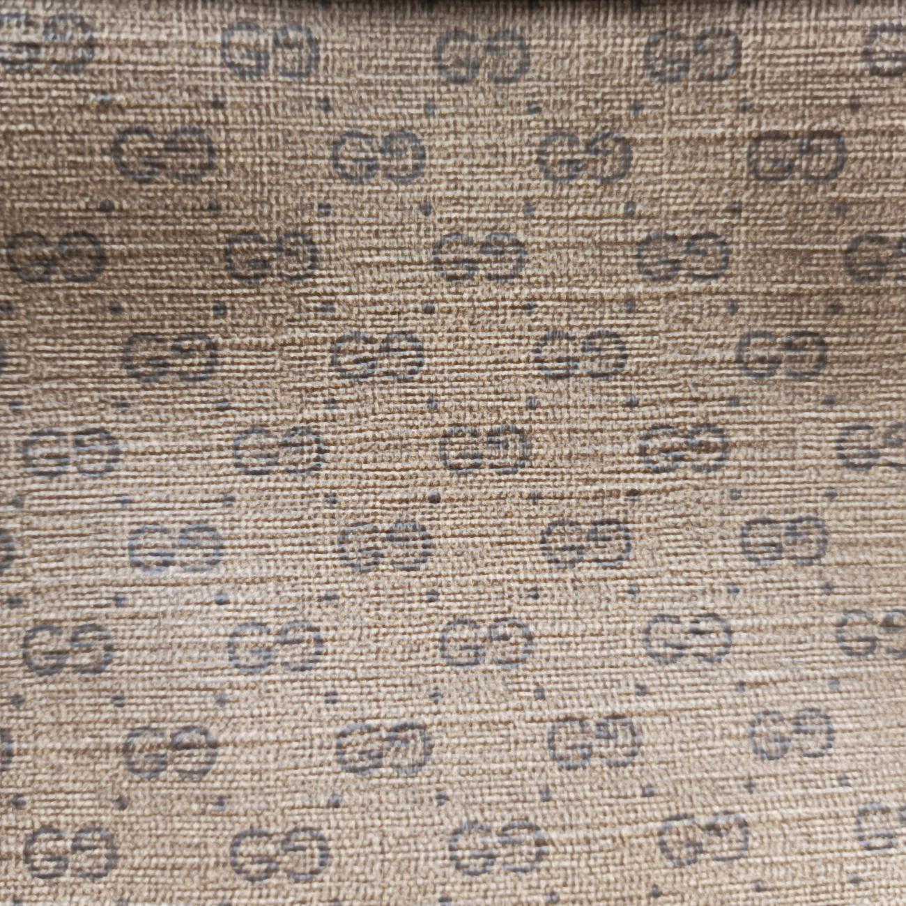 Doraemon collaboration Beige x Bordeaux x Multicolor PVC coated canvas 647801 G033979953ドラえもんコラボ ベージュ×ボルドー×マルチカラー PVCコーティングキャンバス 647801 G033979953