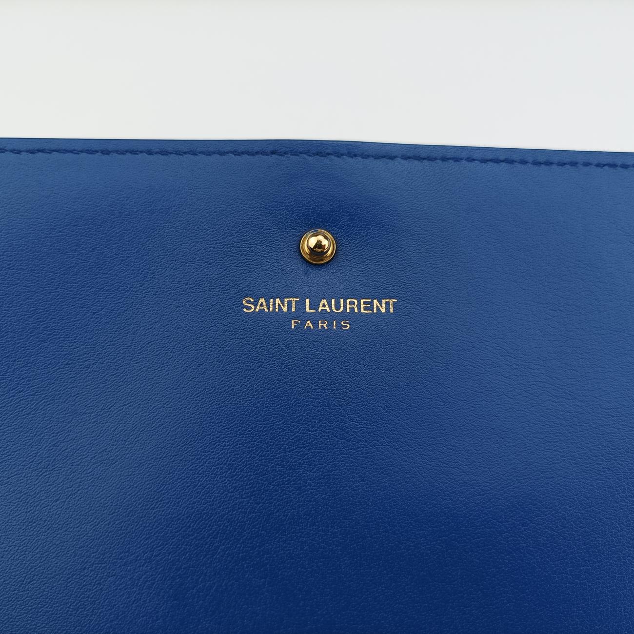 Y Ligne Blue Leather 348117 GNC348117.0314Yライン ブルー レザー 348117 GNC348117.0314