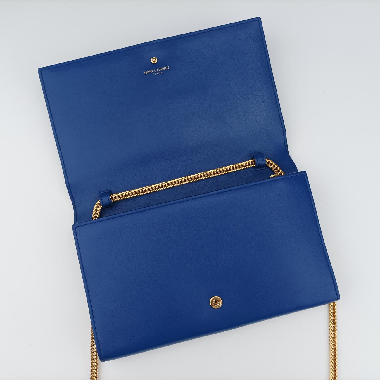 Y Ligne Blue Leather 348117 GNC348117.0314Yライン ブルー レザー 348117 GNC348117.0314