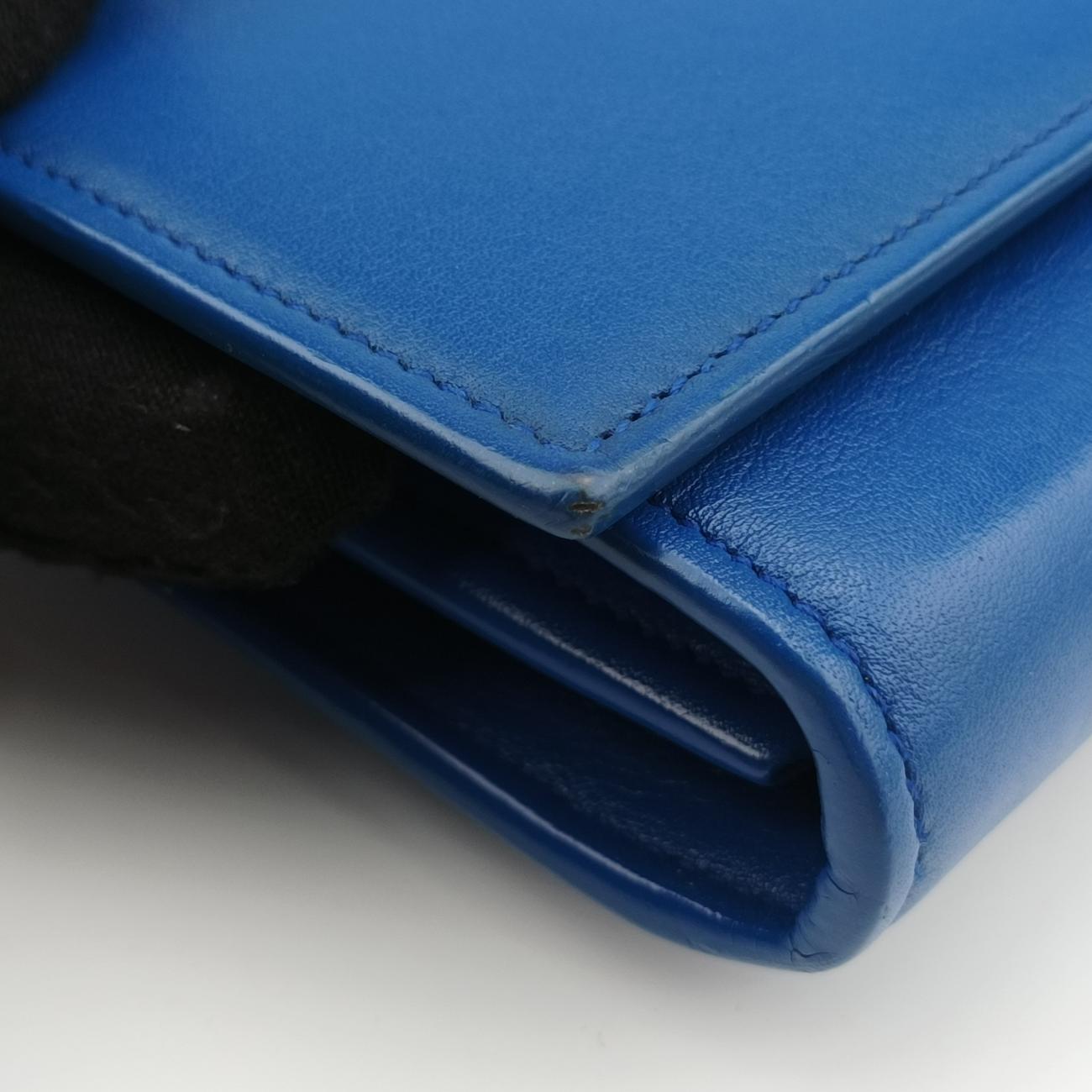 Y Ligne Blue Leather 348117 GNC348117.0314Yライン ブルー レザー 348117 GNC348117.0314