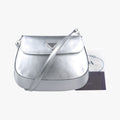 Cleo Flap Silver Leather 7/Dクレオフラップ シルバー レザー 7/D