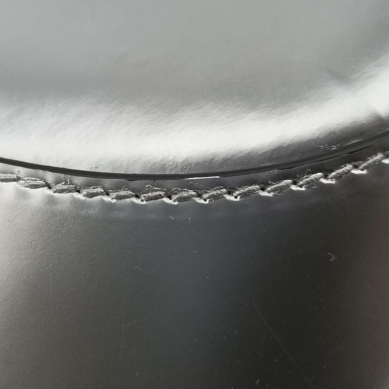 Cleo Flap Silver Leather 7/Dクレオフラップ シルバー レザー 7/D