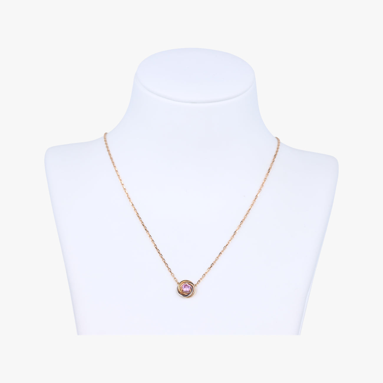 Trinity 1P DiamondPink×Gold × rose gold × platinumAU750B7225000XX0610トリニティ 1Pダイヤモンドピンク×ゴールド×ローズゴールド×プラチナAU750B7225000XX0610