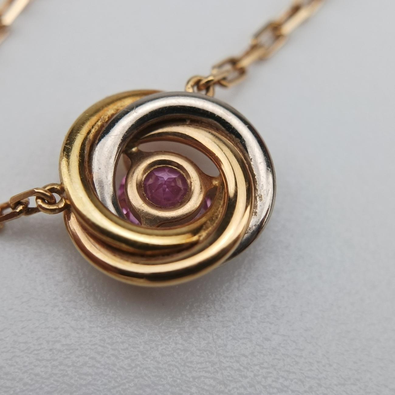 Trinity 1P DiamondPink×Gold × rose gold × platinumAU750B7225000XX0610トリニティ 1Pダイヤモンドピンク×ゴールド×ローズゴールド×プラチナAU750B7225000XX0610