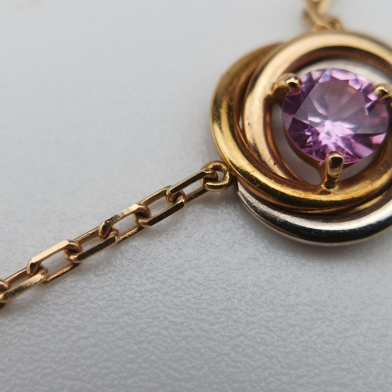 Trinity 1P DiamondPink×Gold × rose gold × platinumAU750B7225000XX0610トリニティ 1Pダイヤモンドピンク×ゴールド×ローズゴールド×プラチナAU750B7225000XX0610