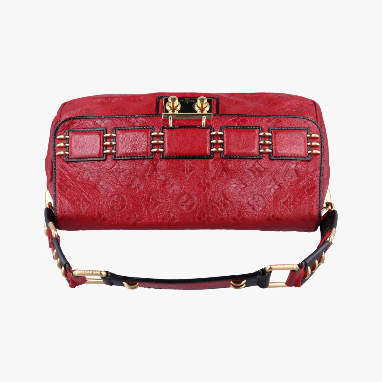 Empreinte Maidia Rubel Red Leather M40283 FO3009プリント マイディア ルーベル レッド レザー M40283 FO3009