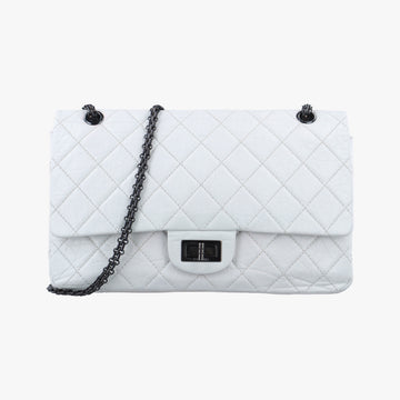 2.55 double flap MatelasseWhitelambskinA37590126237512.55 ダブルフラップマトラッセホワイトラムスキンA3759012623751