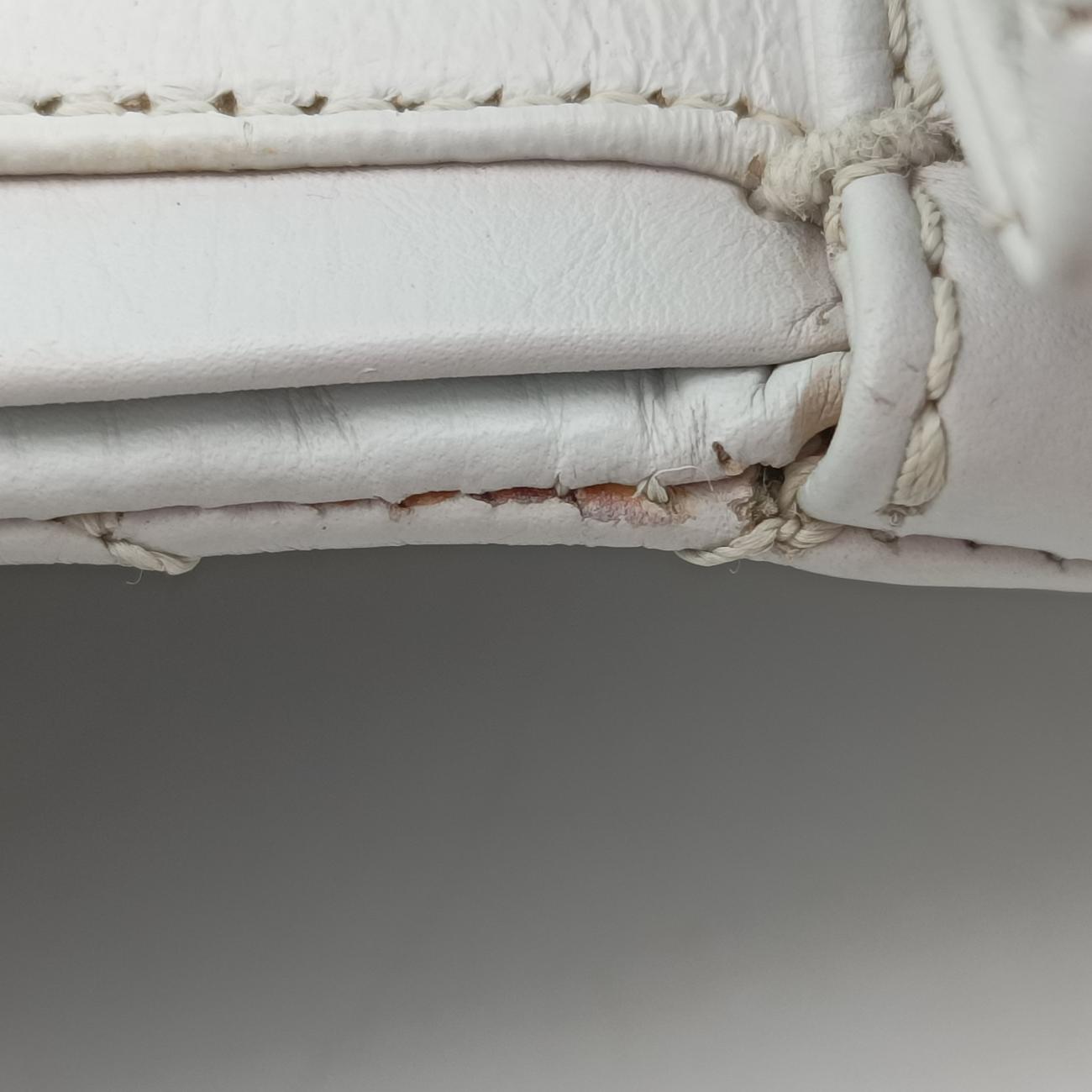 2.55 double flap MatelasseWhitelambskinA37590126237512.55 ダブルフラップマトラッセホワイトラムスキンA3759012623751