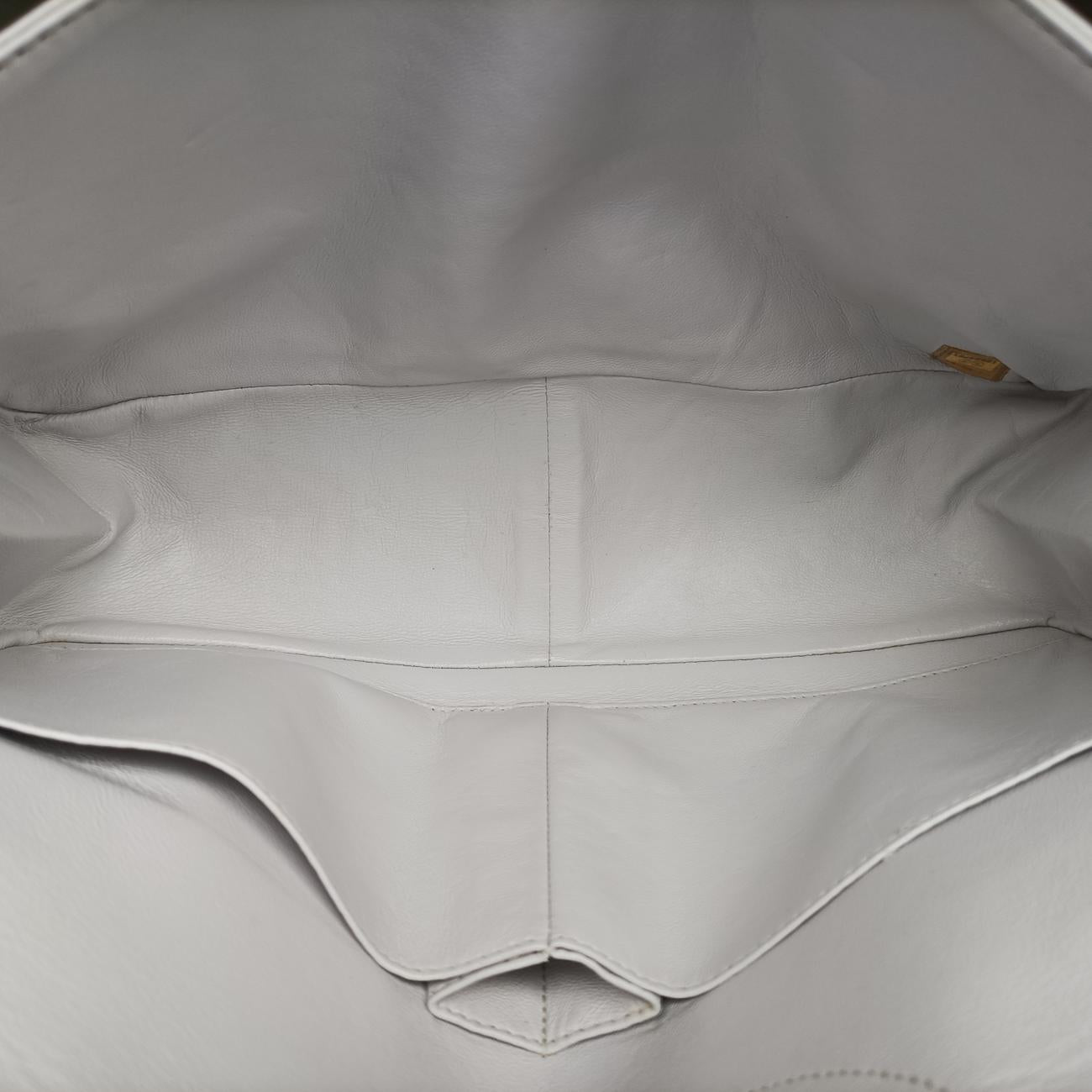 2.55 double flap MatelasseWhitelambskinA37590126237512.55 ダブルフラップマトラッセホワイトラムスキンA3759012623751