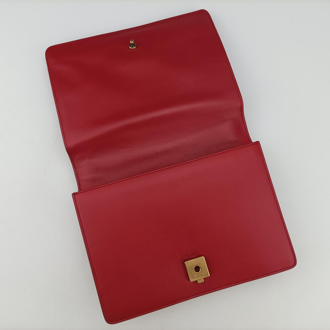 Peony Eye Red×multicolor Leather 432280 D019794514ピオニー アイ レッド×マルチカラー レザー 432280 D019794514