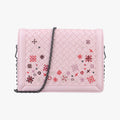 intrecciato Nappa Meadow Flower Mini Pink×Multicolour lambskin B07094897Jイントレチャートナッパメドウフラワーミニ ピンク×マルチカラー ラムスキン B07094897J
