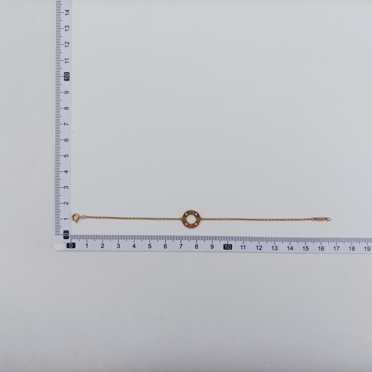 Atlas Pierced Sterling Golden AU750 アトラス ピアスド ゴールド AU750 